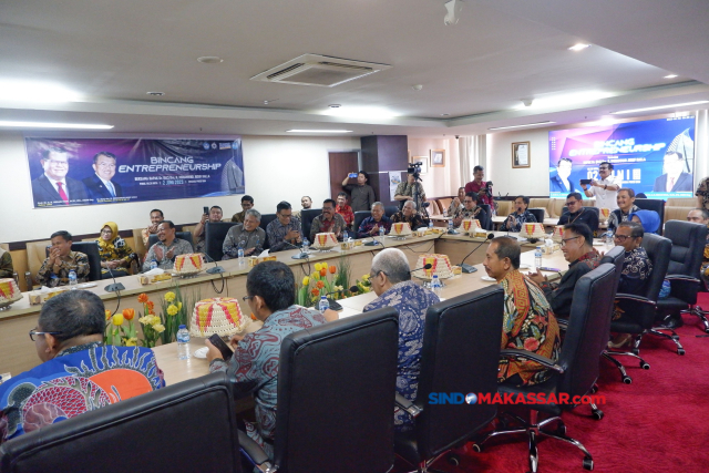 JK bertandang ke UNM dalam rangka “Bincang Entrepreneurship” bersama unsur pimpinan UNM.