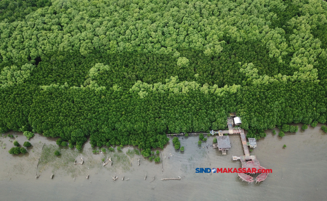 Ekowisata Mangrove Lantebung menawarkan pemandangan indah, yakni perpaduan antara pantai dan pepohonan mangrove yang rimbun sehingga suasana di sekitar juga sejuk.