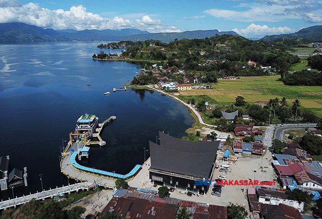 FOTO: Dukung KSPN Danau Toba, Kemenhub Bangun 13 Pelabuhan Penyeberangan