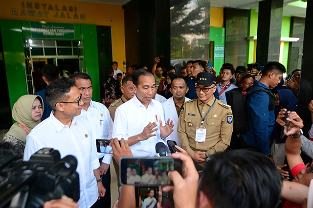 Presiden Jokowi apresiasi penataan dan kesiapan SDM di RSUD Sinjai.