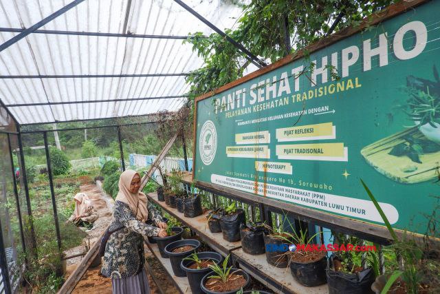 Panti Sehat HIPHO yang merupakan Program Pengembangan dan Pemberdayaan Masyarakat (PPM) PT Vale Indonesia, Sorowako, Luwu Timur, Sulawesi Selatan, Minggu (4/8/2024).