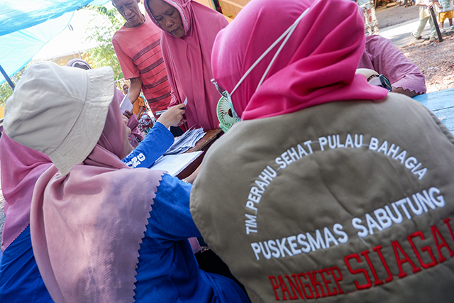 Kehadiran program PSPB ini sangat membantu mereka yang kesulitan menjangkau Puskesmas.