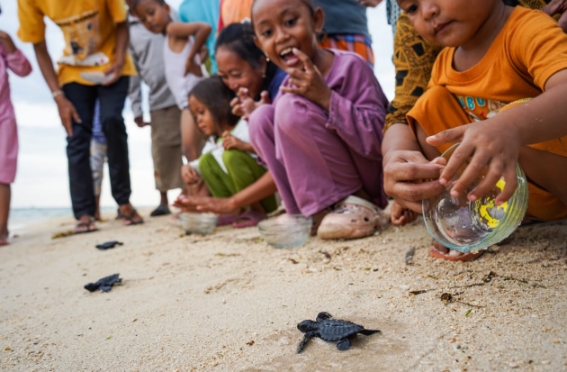 Komitmen Jaga Ekosistem Laut dari Pulau Barrang Caddi