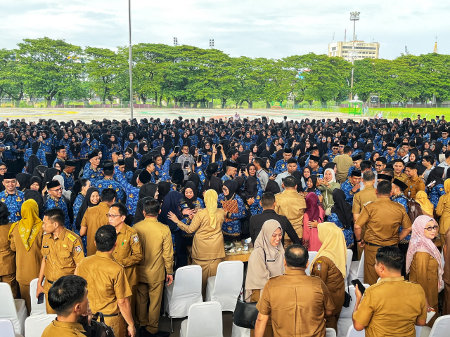 Para pegawai ini akan memperkuat jajaran Aparatur Sipil Negara (ASN) di lingkungan Pemerintah Kota Makassar.