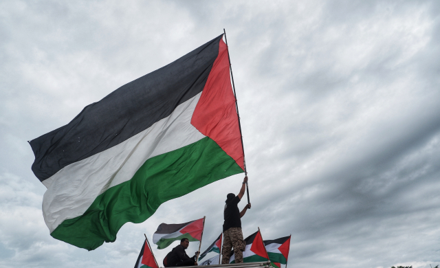 Aksi ini bertujuan untuk terus menjaga semangat membela Palestina dari penjajahan Zionis Israel.