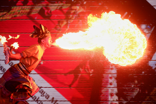 Kirab Budaya Singara Bulan Meriahkan HUT Kota Makassar